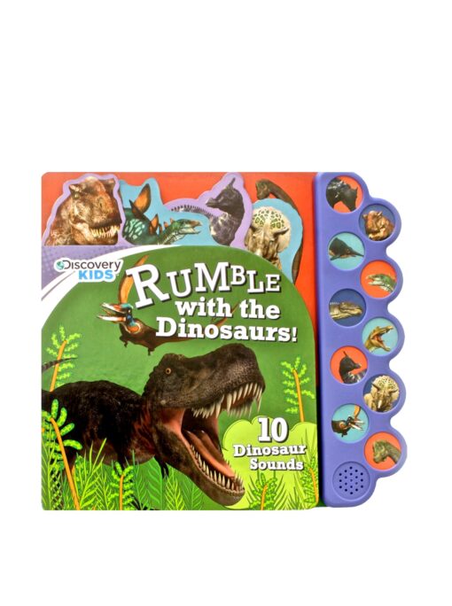 Discovery Kids Dinosaurs Rumble Sound Book (Discovery 10 Button) Board book, Sound Book