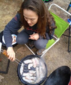 Camp Chef 12 Qt Seasoned Cast Iron Dutch Oven 46 81cie2G aQL