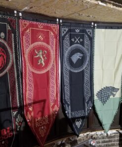 Game of Thrones House Sigil Tournament Banner (19" by 60") (House Stark) 35 81cilCQxdKL