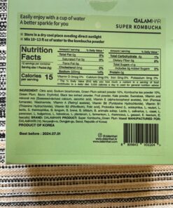 DALAMHARI Kombucha Powder | Green Plum Juice 12T | Probiotic Soda Urban Remedy Kombucha Health Ade Kombucha Drink Synergy Kombucha Juice Scoby Kombucha Starter Kit Kambutcha Kambucha Adaptogenic Drink Prebiotic Soda Sugar Free Energy Drinks… 24 81civ8DCc7L
