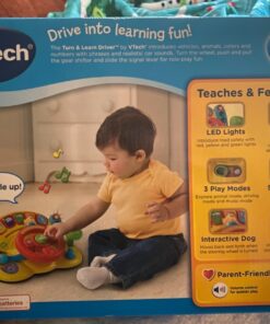 VTech Turn and Learn Driver Amazon Exclusive,Orange Orange Standard Packaging 58 81cjHNImlIL