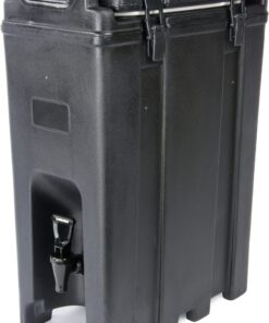 Carlisle FoodService Products Cateraide Insulated Beverage Dispenser with Handles for Catering, Events, Kitchens, And Restaurants, Plastic, 5 Gallons, Black 5 Gallon 15 81cjVxyjcPS