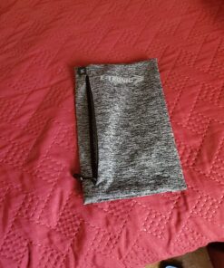 E Tronic Edge Phone Holder for Running, Cell Phone Arm Bands with Reflective Logo, Phone Strap Armband Fits iPhone and Android, Use for Running, Walking, Hiking and Biking, Gray, Medium 27 81cjf2SQrrL