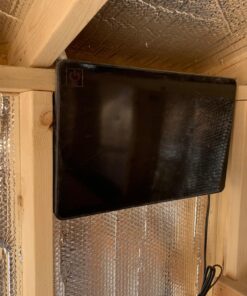 Cozy Products CL Cozy Safe Chicken Coop Heater 200 Watts Safer Than Brooder Lamps, One Size, Black 24 81ckCAMN5OL