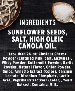 DAVID Roasted and Salted Nacho Sunflower Seeds, 0.8 oz, 36 Bags (Pack of 9) 23 81ckkUo49lL