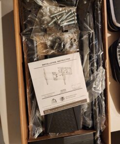 MOUNTUP UL Listed Full Motion TV Wall Mount for Most 42-82 inch TVs with Articulating Swivel and Tilt, TV Mount Max VESA 600x400mm, Holds up to 100lbs Fits 16" Stud MU0028 57 81clTPSViaL