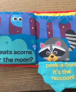 Lamaze Peek-A-Boo Forest Soft Baby Book - Clip-On Cloth Book - Washable Crinkling Fabric Pages for Sensory Play - Teething and Learning Toys for Babies - 6 Months and Up 64 81cm7Kbw3mL