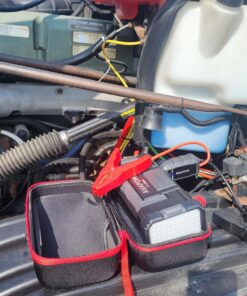 AVAPOW 6000A Car Battery Jump Starter(for All Gas or up to 12L Diesel) Powerful Starter with Dual USB Quick Charge and DC Output,12V Pack Built-in LED Bright Light 32 81cn5XGQrL