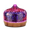 Porseme 500ml Essential Oil Diffuser 3D Glass Aromatherapy Ultrasonic Humidifier - Auto Shut-Off, Timer Setting, BPA Free for Home Hotel Yoga SPA Gift F2-500ml Rose Gold Giant 17 81cnalA0zoL