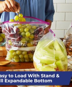 Hefty Slider Storage Bags, Gallon Size, 66 Count 17 81cqRb5NY8L