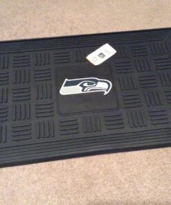 Fanmats NFL Unisex-Adult Medallion Door Mat Seattle Seahawks 19.5" x 31.25" Team Colors 9 81cqw3uEJzL
