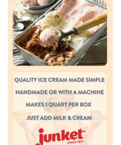Junket Ice Cream Mix Bundle - 2 Vanilla, 2 Chocolate, 2 Strawberry (6 Total) 20 81crVuIQmL