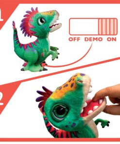 Alternative view of FurReal friends Munchin’ Rex, Multicolor (E0387) Standard