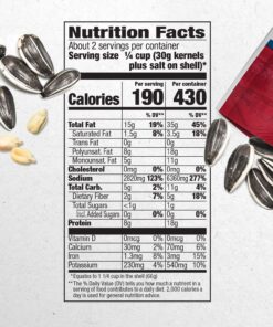 DAVID Seeds Original Salted and Roasted Jumbo Sunflower Seeds, Keto Friendly Snack, 5.25 OZ Bags, 12 Pack 5.25 Ounce (Pack of 12) 23 81crZMfT3uL