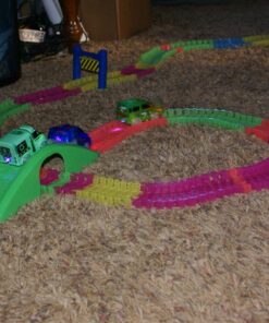 Mindscope Twister Trax Neon Glow in The Dark Track & Accessory Set w/Bridge & Tunnel 49 81craQHbwcL