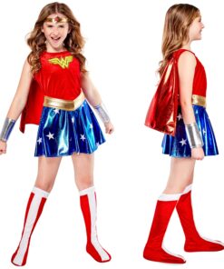 Alternative view of Super DC Heroes Wonder Woman Child's Costume Medium As Shown Standard Packaging
