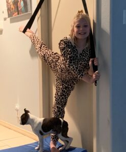 The Main Dancer - Stretch Band - to Improve Leg Stretching - Perfect Home Equipment for Ballet, Dance and Gymnastic Exercise - Excellent Gift for Your Friends and Loved Ones - Made in Europe 22 81ctcIA2KqL