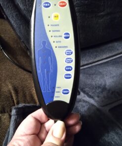 Snailax Vibration Massage Seat Cushion, Back Massager for Chair with Heat, 6 Vibrating Motors and 2 Heat Levels, Massage Chair Pad for Home Office use, Christmas Gifts for Men, Women 1 Count (Pack of 1) 36 81ctup7nVnL