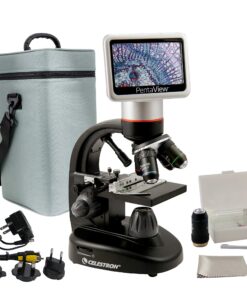 Celestron – PentaView LCD Digital Microscope– Biological Microscope with a Built-in 5MP Digital Camera – Adjustable Mechanical Stage –Carrying Case and 4GB Micro SD Card 44348 (PentaView) 14 81cvX6ijwL