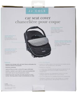 Alternative view of JJ Cole Car Seat Cover, Bright Pink Sassy Wave Sassy Bright Pink Wave