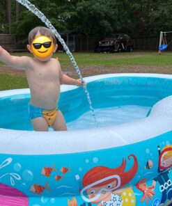 Intex Pool Snorkel Fun Swim Centre Pool,103 inch X 63 inch X 18 inch, for Ages 3+ 26 81cwUC4x0BL