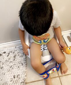 Contours Bravo 3-Stage Potty Training Potty System with Potty Chair, Toilet Trainer, Step Stool All in One, Portable Potty for Infant &Toddler Travel, Potty Training Toilet for Boys and Girls - Gray 43 81cwb Fz4L