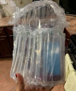 KPKitchen Pancake Batter Dispenser - Kitchen Must-Have Tool for Perfect Pancakes, Cupcake, Waffle, Muffin Mix - White Elephant Gifts - Baking Supplies for Griddle - Pancake Maker with Measuring Label 36 81cxDFg rqL