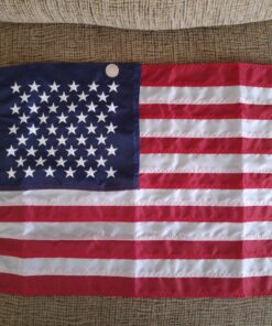 TAYLOR MADE PRODUCTS Sewn American Flag for Boats, 12" x 18", Marine-Grade Nylon, Fade Resistant, Brass Grommets, Embroidered Stars and Stripes, Flag only - 2020109194 32 81cxrIvYw8L