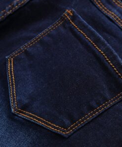 Boy's Skinny Fit Stretch Fashion Jeans Pants 10 Dark Blue 15 81cy78lbHEL