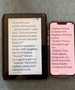 Amazon Fire 7 tablet, 7” display, read and watch, under $60 with 10-hour battery life, (2022 release), 16 GB, Black Lockscreen Ad-Supported 50 81cyeuR6mGL