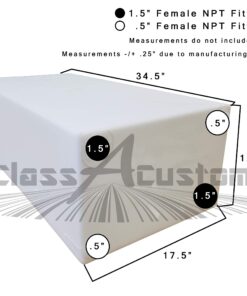Alternative view of Class A Customs | One (1) RV Fresh and Gray Water 30 Gallon Tank | T-3000