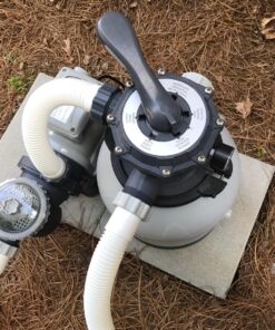 Intex Krystal Clear Sand Filter Pump for Above Ground Pools, 12-inch, 110-120V with GFCI 12 in Pump only 40 81d dYRNssL