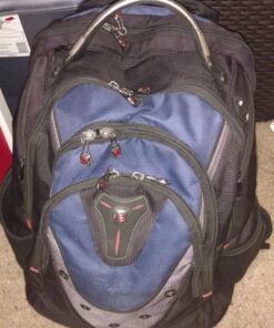 SwissGear Wenger Ibex Laptop Backpack, black, one size (27316060) Ibex Padded Platform Laptop Backpack With Accessory Pouch 81 81d kXA1e2L