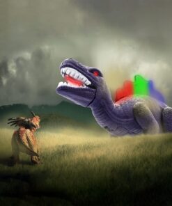 Windy City Novelties Light-up Walking Dinosaur Toy with Sound - Perfect for Boys & Girls Ages 2-8 22 81d17uZZgKS