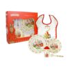 Royal Doulton Bunnykins Melamine 5-Piece (Bowl, Cup, Plate, Spoon & Bib) Feeding Set, Multi Classic 7 81d3uF8R7L