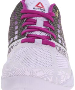 Reebok Women's Crossfit Nano 5.0 Training Shoe 5.5 Lilac Ice/Black/Royal Orchid/Fierce Fuchsia 9 81d4vZdeJL