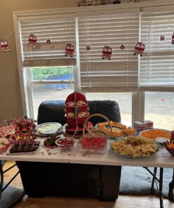 Fun Express Fire Hydrant Cupcake/Dessert Holder (3 Tiers) | Fire Truck | Fireman | Fire Fighter | Themed Birthday Party Supplies & Decor | Fire Department Event 32 81d4zq1mdSL