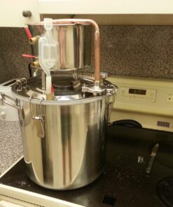 WMN_TRULYSTEP MSC03 Copper Alcohol Moonshine Ethanol Still Spirits Boiler Water Distiller, 20 Litres 5 Gallon 20 Liters 50 81d5DAyTueL
