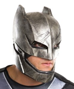Rubie's Men's Batman v Superman: Dawn of Justice Batman Armored Vinyl Mask One Size Multi 3 81d77VC D7L