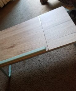 Black Folding Laptop Lap Desk - Wooden Work Table and Stand for Couch, Bed and Sofa Computer Use - Folding Legs, Adjustable Tilt - Use as Reading and Breakfast Tray - by Designstyles Black 30 81d7eUPfIzL