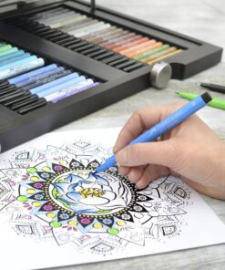 Faber-Castell Pitt Artists Shades of Blue Pen Brush (Wallet of 6) Pitt Artists Pen Brush - Shades of Blue 10 81dAsueM1JL