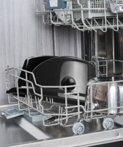 Courant Oval Slow Cooker Crock, with Easy Options 7 Quart Dishwasher Safe Pot, Stainless Steel Oval Slow Cooker with 7 Quart Crock 16 81dBa6jNwNL