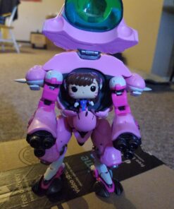 Funko POP Games: Overwatch D.VA & Meka 6" POP and Buddy Toy Figure, 36 months to 1200 months 6" 69 81dBlQntI3L