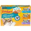 Purina Friskies Gravy Wet Cat Food Variety Pack, Tasty Treasures Prime Filets - (12) 5.5 oz. Cans 5.5 Ounce (Pack of 12)