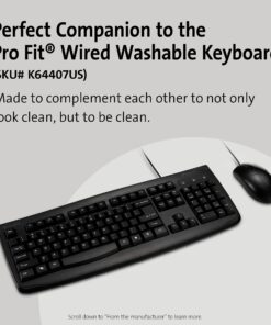 Kensington Pro Fit Washable Wired Mouse (K70315WW) 11 81dDJ8dRZNS