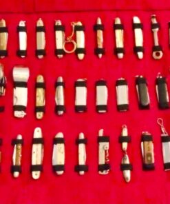 UNITED CUTLERY Large Knife Roll - PVC Exterior, Felt Interior, Carrying Handle, Holds Up to 50 Knives of Different Sizes, Quick-Release Buckle Straps 20 81dDJIzLf4L