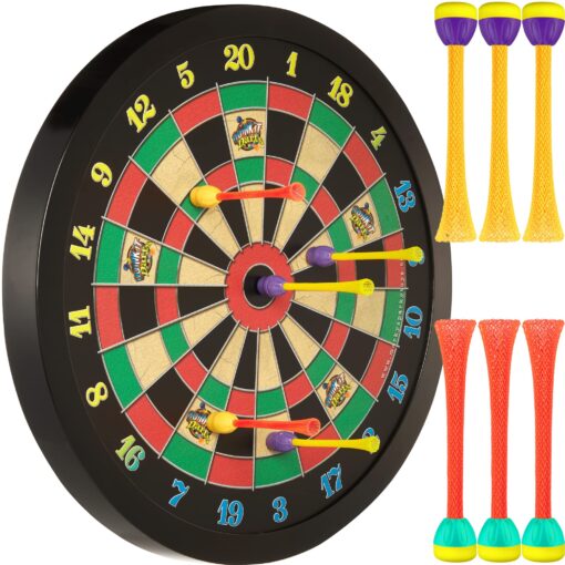 Doinkit Darts - Magnetic Dart Board - 3 Premium Designs - Kid Safe Durable Doinkit Magnetic Darts - Fun Indoor Wall Game for Boys and Girls or Adult Game Room Original Dartboard