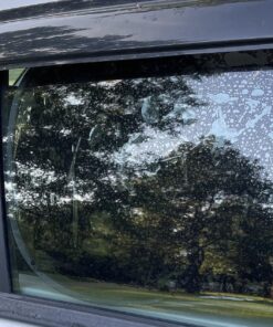 kinder Fluff Car Window Shade (4Pack)-The Only Certified Car Window Sun Shade for Baby Proven to Block 99.95% UVR - Mom's Choice Gold Award Winning - Car Seat Sun Protection 20x12in (51x31cm) 2 Semi Transparent + 2 Transparent 36 81dEVdgmuzL