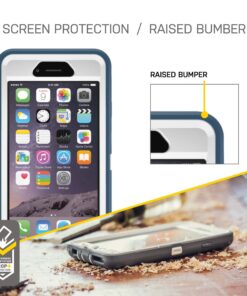 OTTERBOX DEFENDER iPhone 6 PLUS/6s PLUS Case - Retail Packaging - INDIGO HARBOR (ROYAL BLUE/ADMIRAL BLUE) Standard Packaging 15 81dF9DJebPL 4