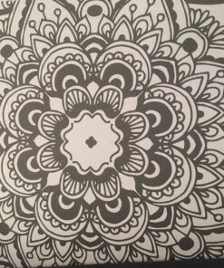 Mandala Coloring Book: 100+ Unique Mandala Designs and Stress Relieving Patterns for Adult Relaxation, Meditation, and Happiness (Magnificent Mandalas) Paperback, Large Print 89 81dF9MWT4OL